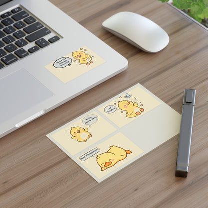 Motivational Duckies  Sticker Sheets