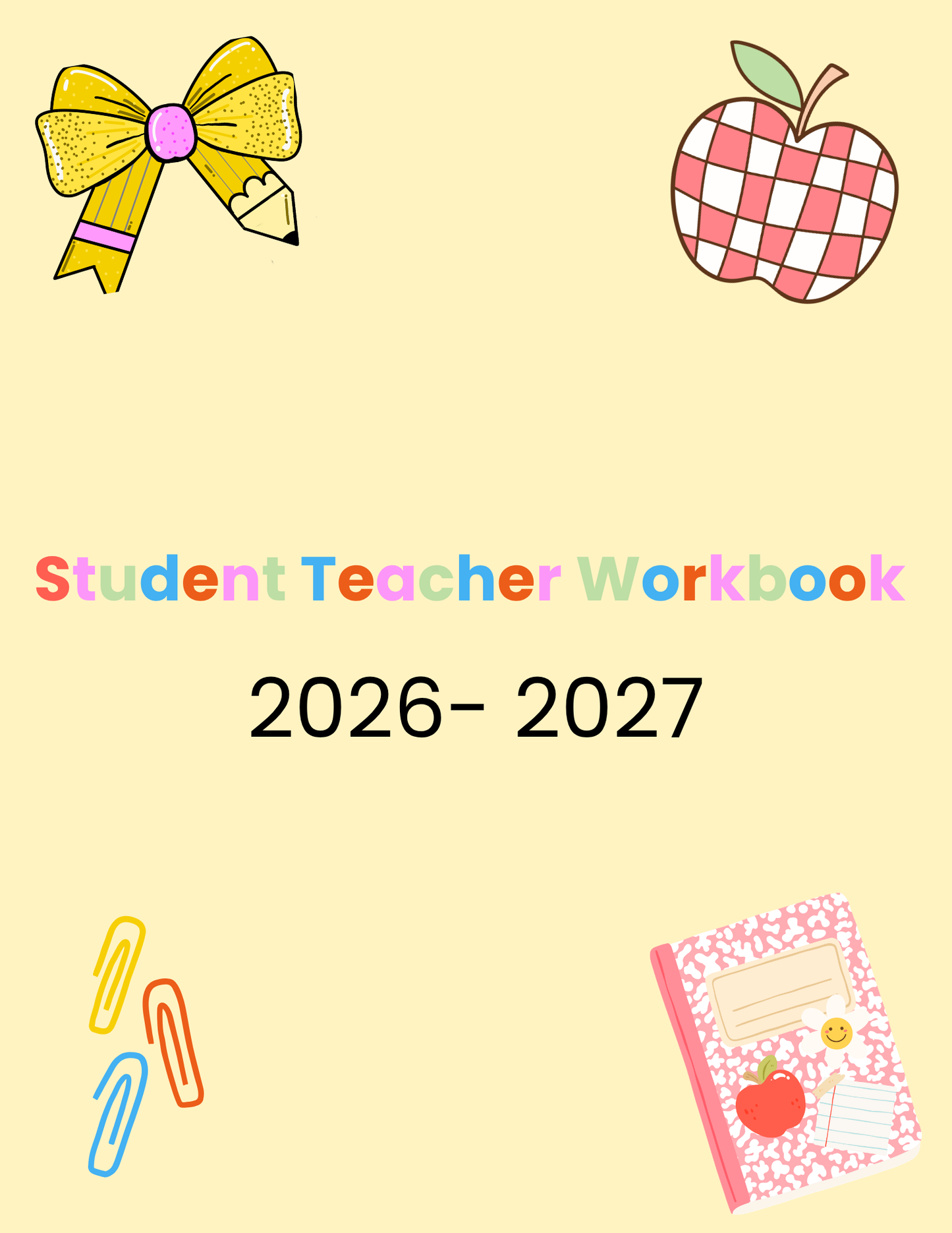 Student Teacher Workbook