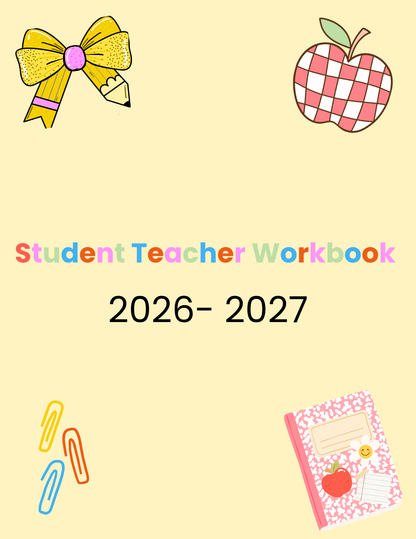 Student Teacher Workbook