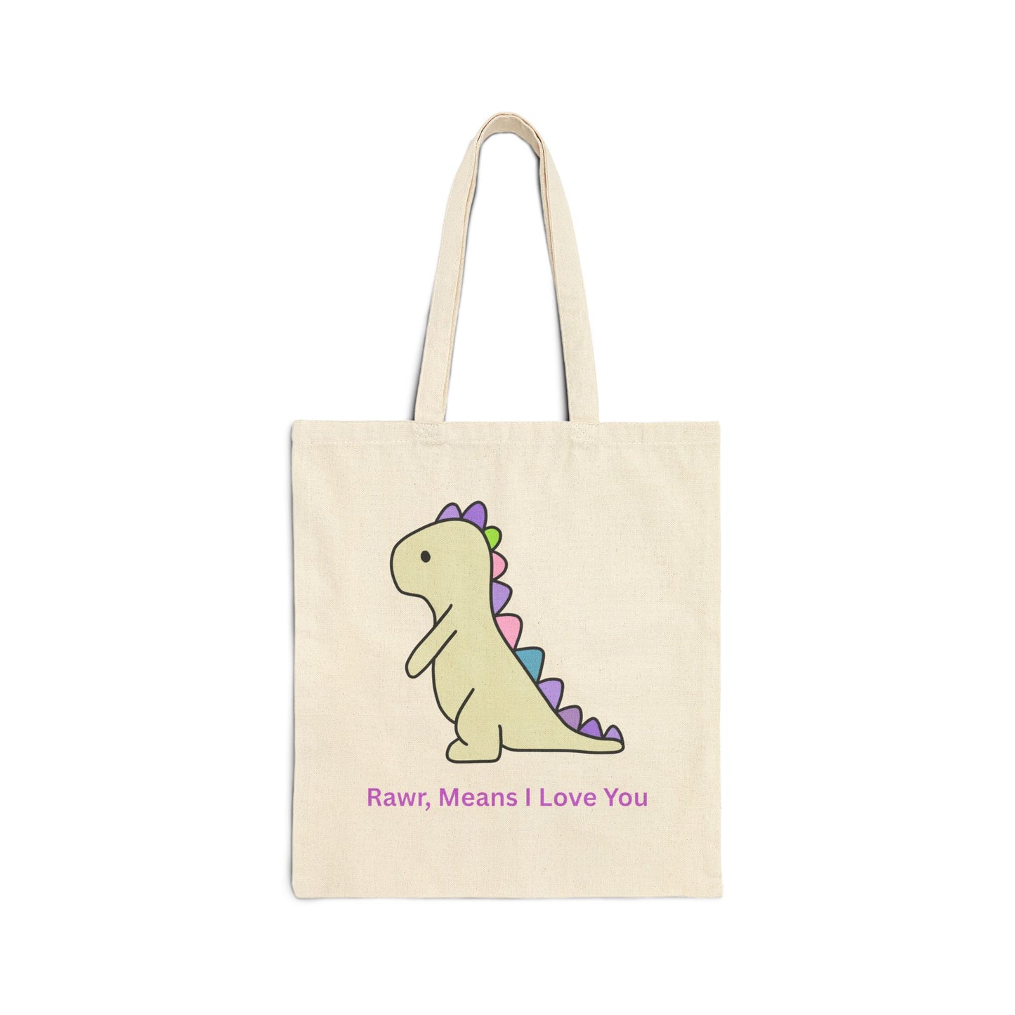 Rawr Means I Love You Tote Bag