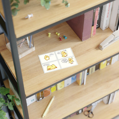 Motivational Duckies  Sticker Sheets