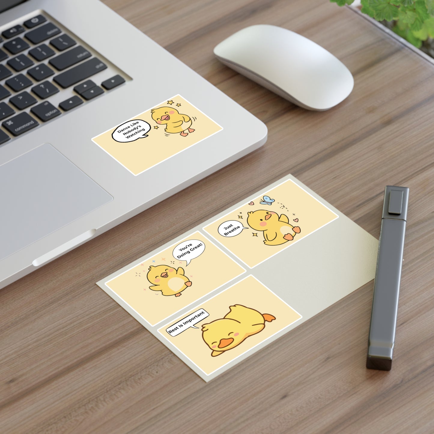 Motivational Duckies  Sticker Sheets