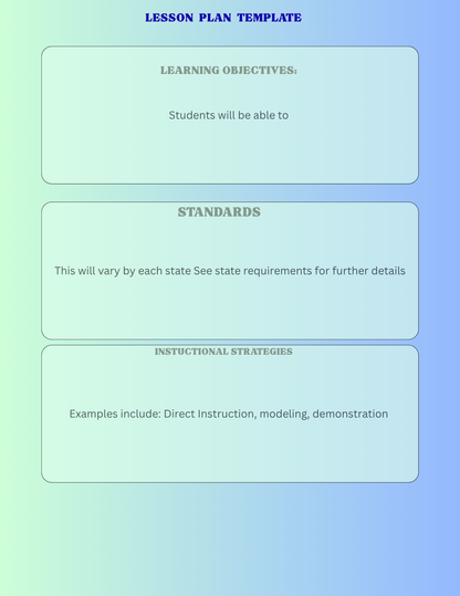 Student Teacher Workbook