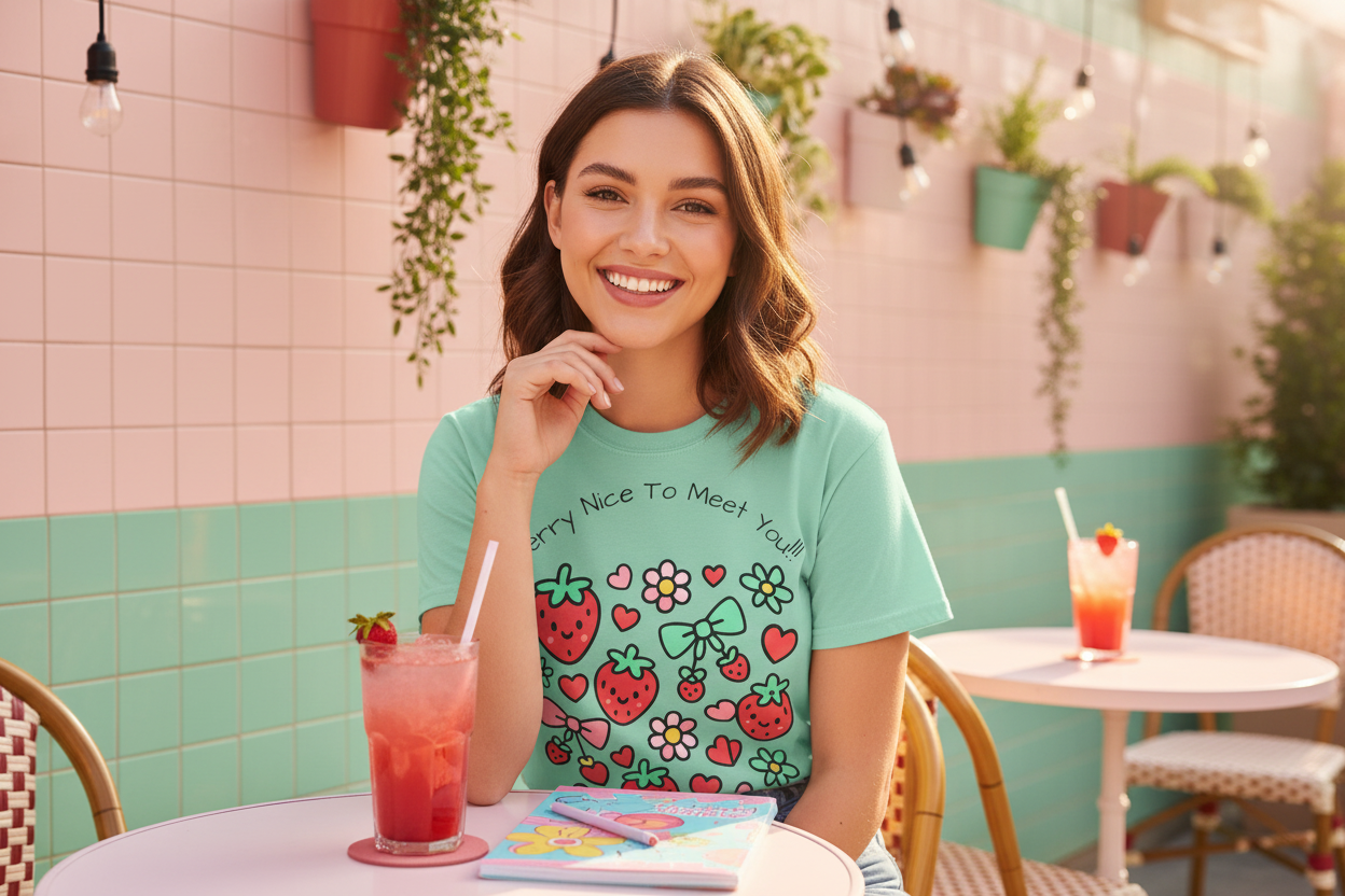 Berry Tee Lifestyle