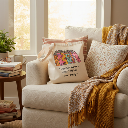 Book Tote Reading Nook