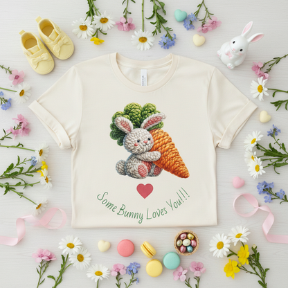 Bunny Tee Flat Lay