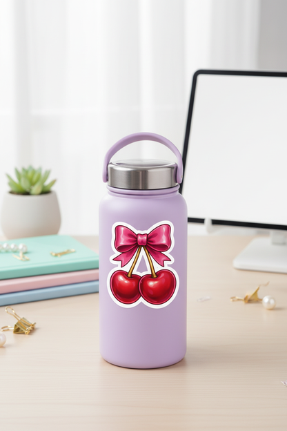 Cherry sticker lifestyle