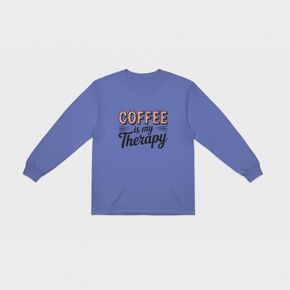 Coffee Is My Therapy Long Sleeve - Square