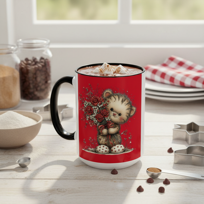 Cute Kitten Mug Lifestyle