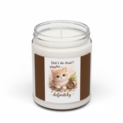 Did I Do That Candle - No Lid