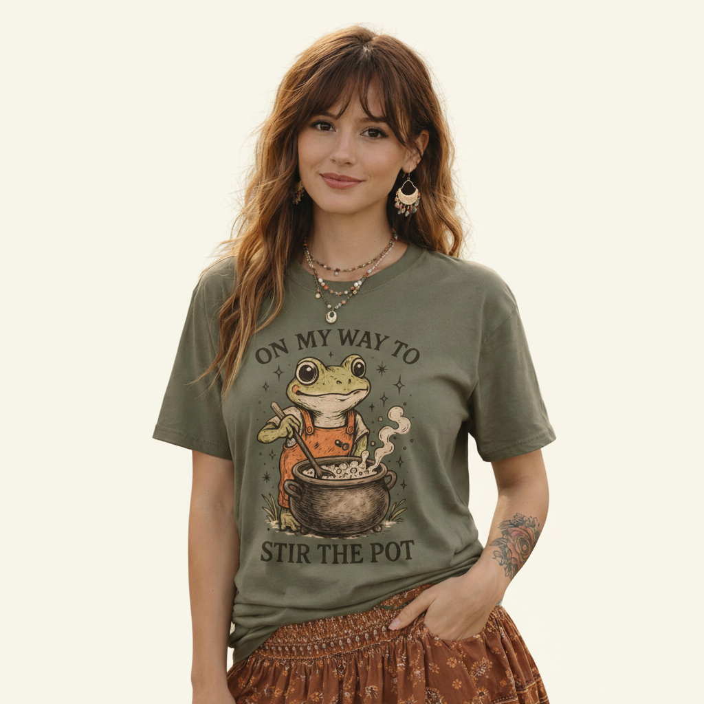 Frog Tee - Square