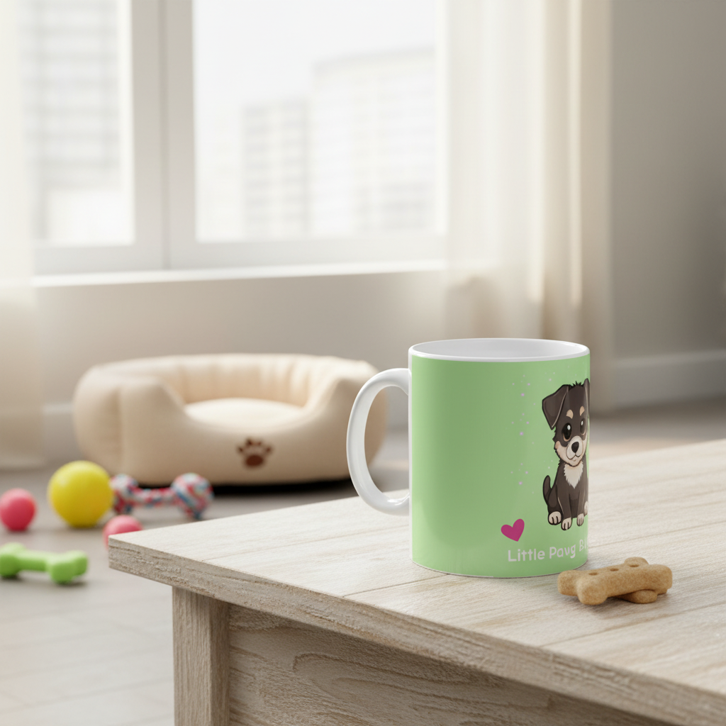 Little Paws Big Love Mug Lifestyle