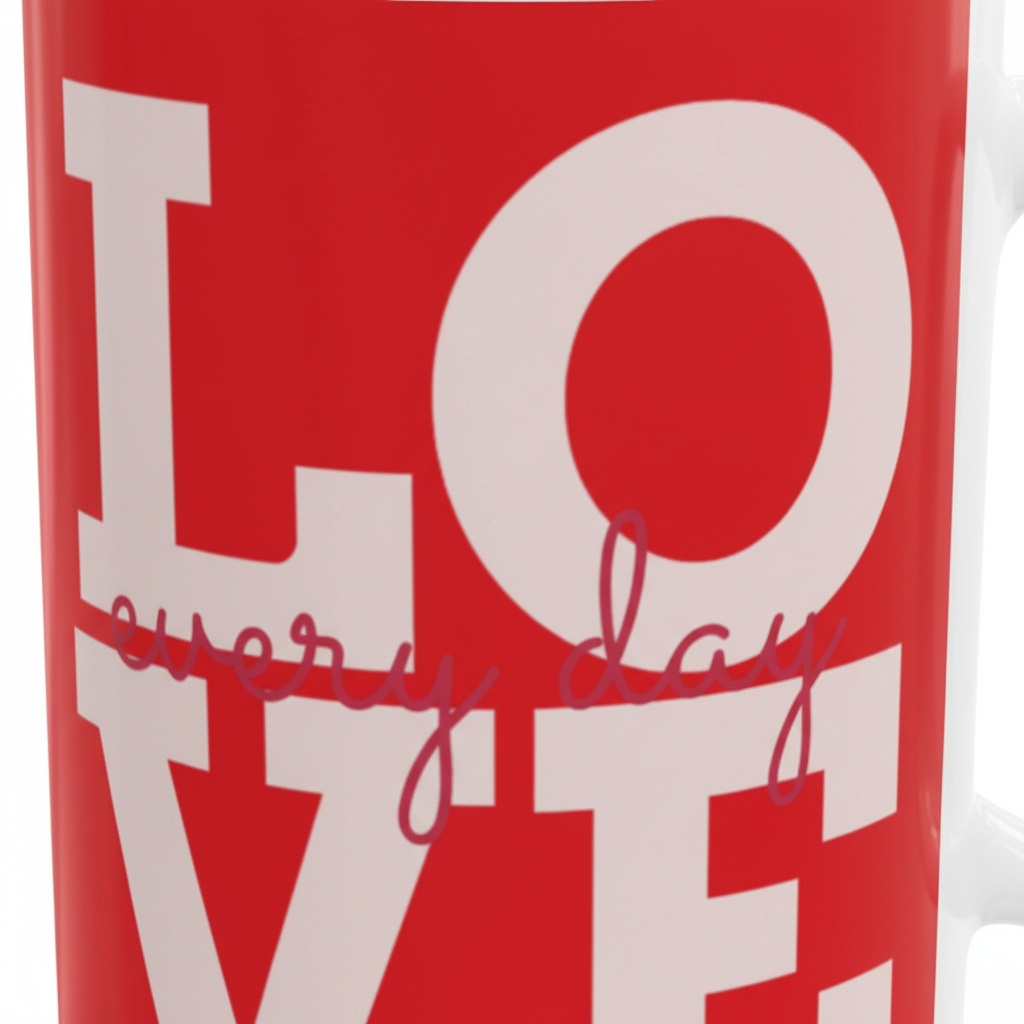 LOVE text close-up