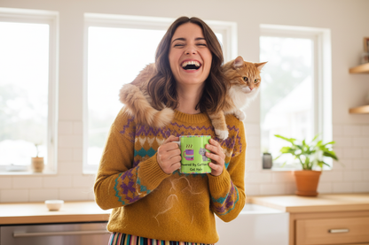 Powered By Coffee And Cat Hair woman lifestyle