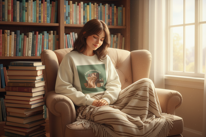 Reading nook bright lifestyle