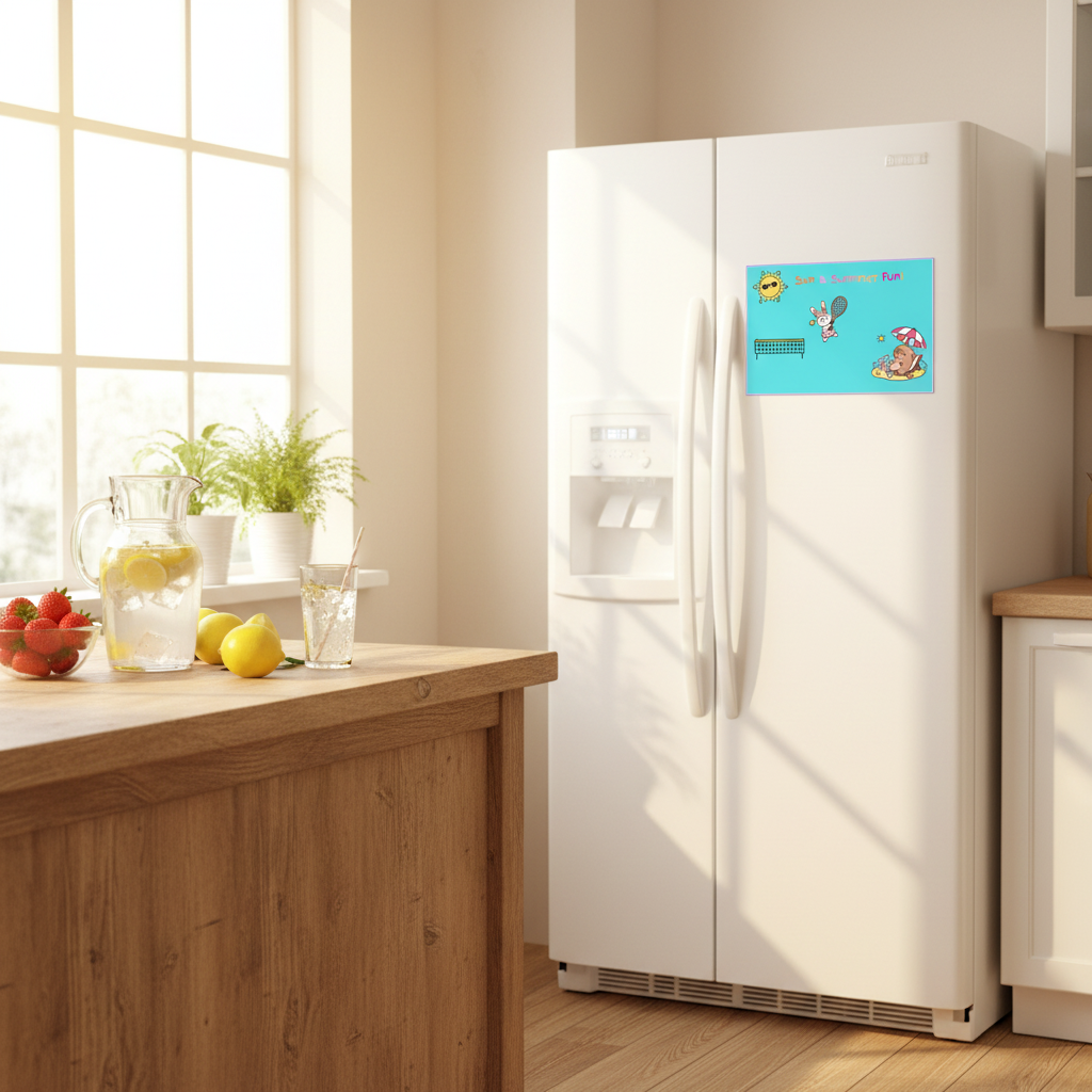 Sunny kitchen with lemonade