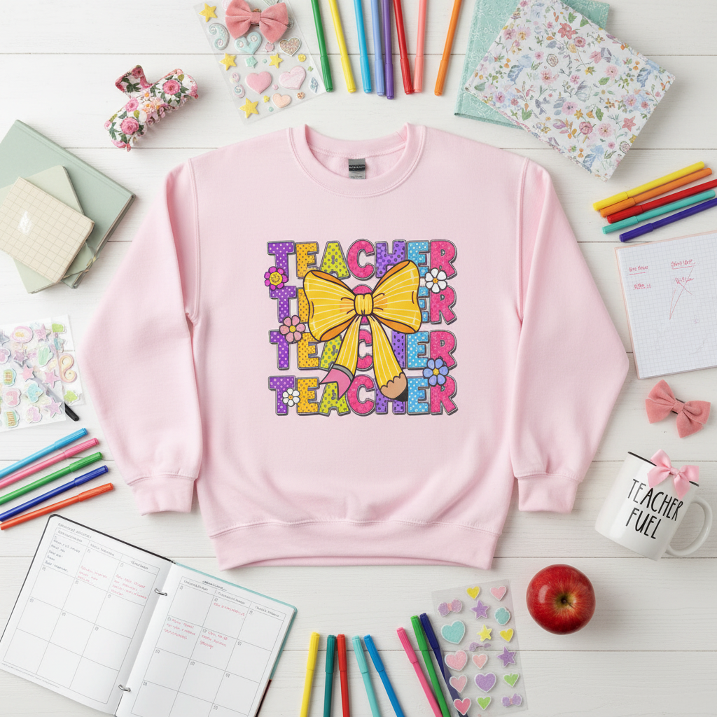 Teacher Flat Lay