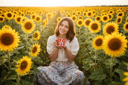 The Kind One sunflower field
